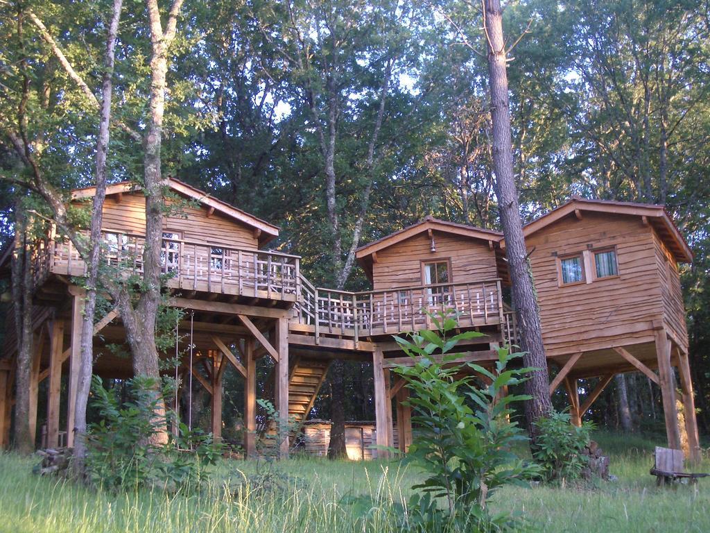 Les Cabanes Du Tertre Urval Esterno foto