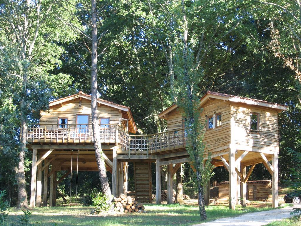 Les Cabanes Du Tertre Urval Esterno foto